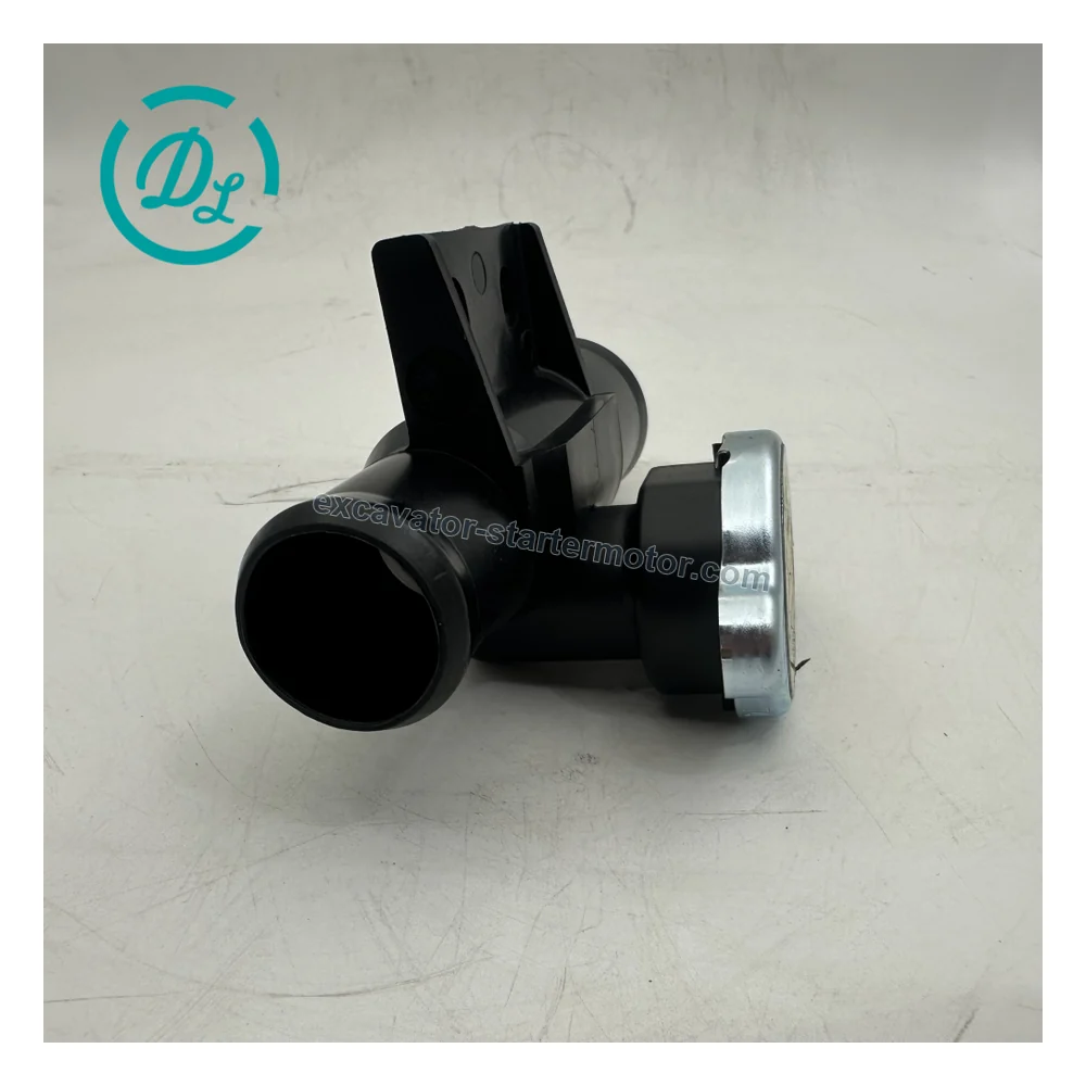 RC411-42310 Radiator Filler Neck and Cap Assembly for Kubota U30-5, OEM/reference RC411-42310, Radiator Cap Assembly, product view 4