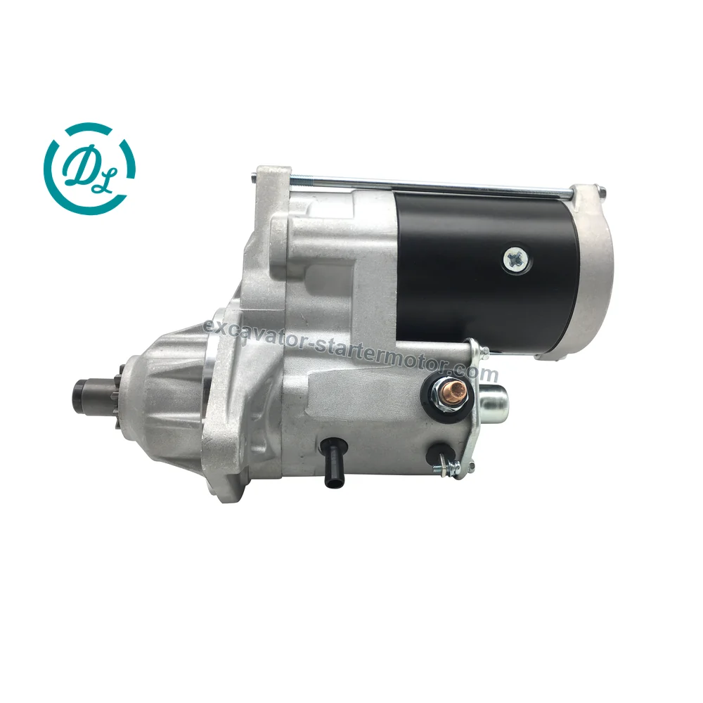 36100-93C00 Starter Motor for Hyundai RC215C7H, OEM/reference 36100-93C00, Starter Motor, product view 2