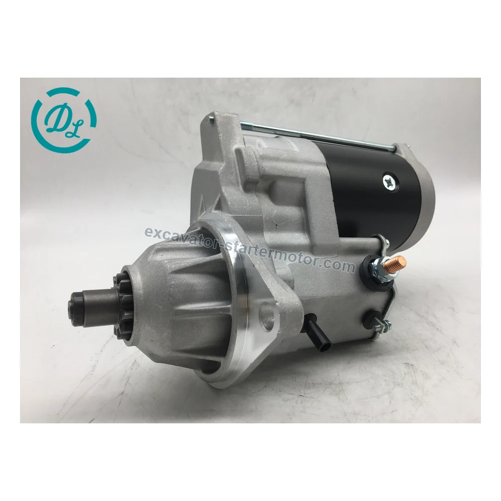 36100-93C00 Starter Motor for Hyundai RC215C7H, OEM/reference 36100-93C00, Starter Motor, product view 3