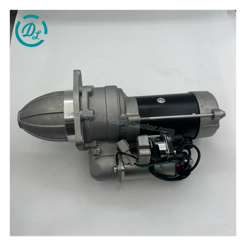 Komatsu 600-813-2520 Starter Motor for 4D105-5H, OEM/reference 600-813-2520, Starter Motor