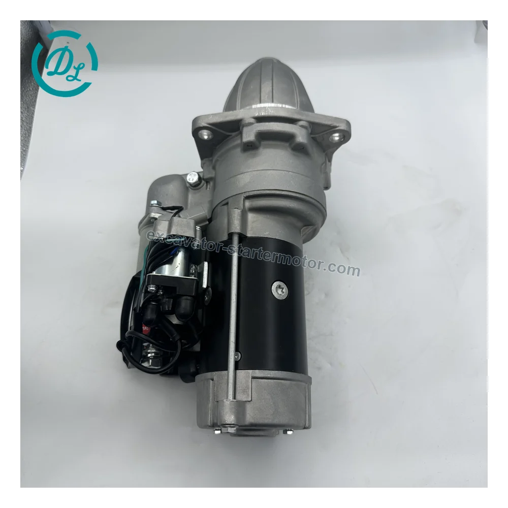 Komatsu 600-813-2520 Starter Motor for 4D105-5H, OEM/reference 600-813-2520, Starter Motor, product view 2