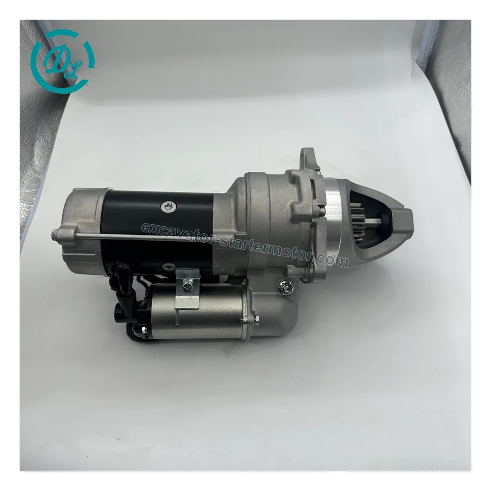 Komatsu 600-813-2520 Starter Motor for 4D105-5H, OEM/reference 600-813-2520, Starter Motor, product view 3