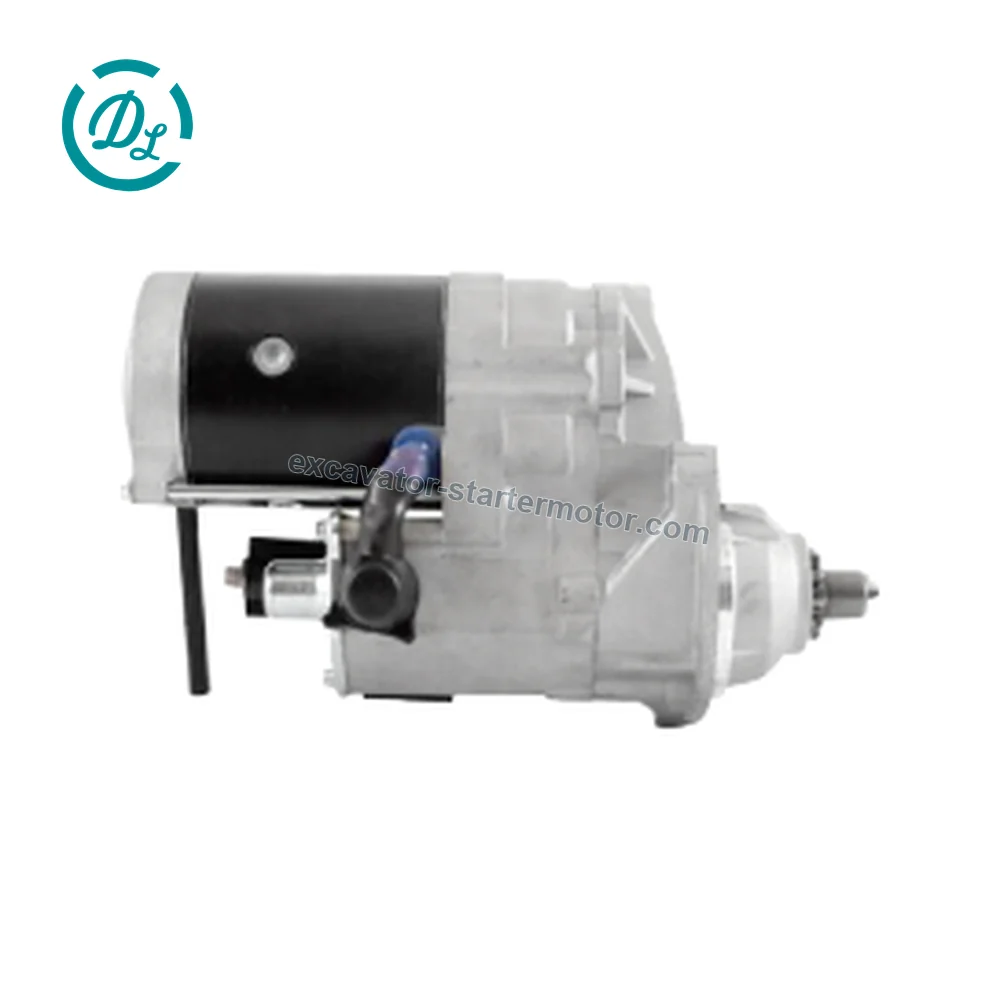 RE15718 Starter Motor for John Deere 290D Excavator 590D Excavator 595D Excavator, OEM/reference RE15718, Starter Motor