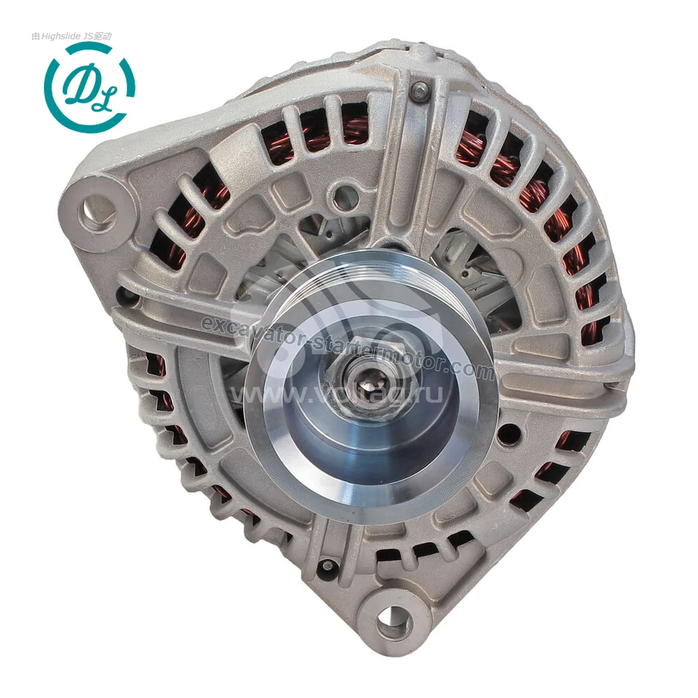 John Deere RE218703 Alternator for 4920 Sprayer 8120 8220, OEM/reference RE218703, Alternator, product view 2
