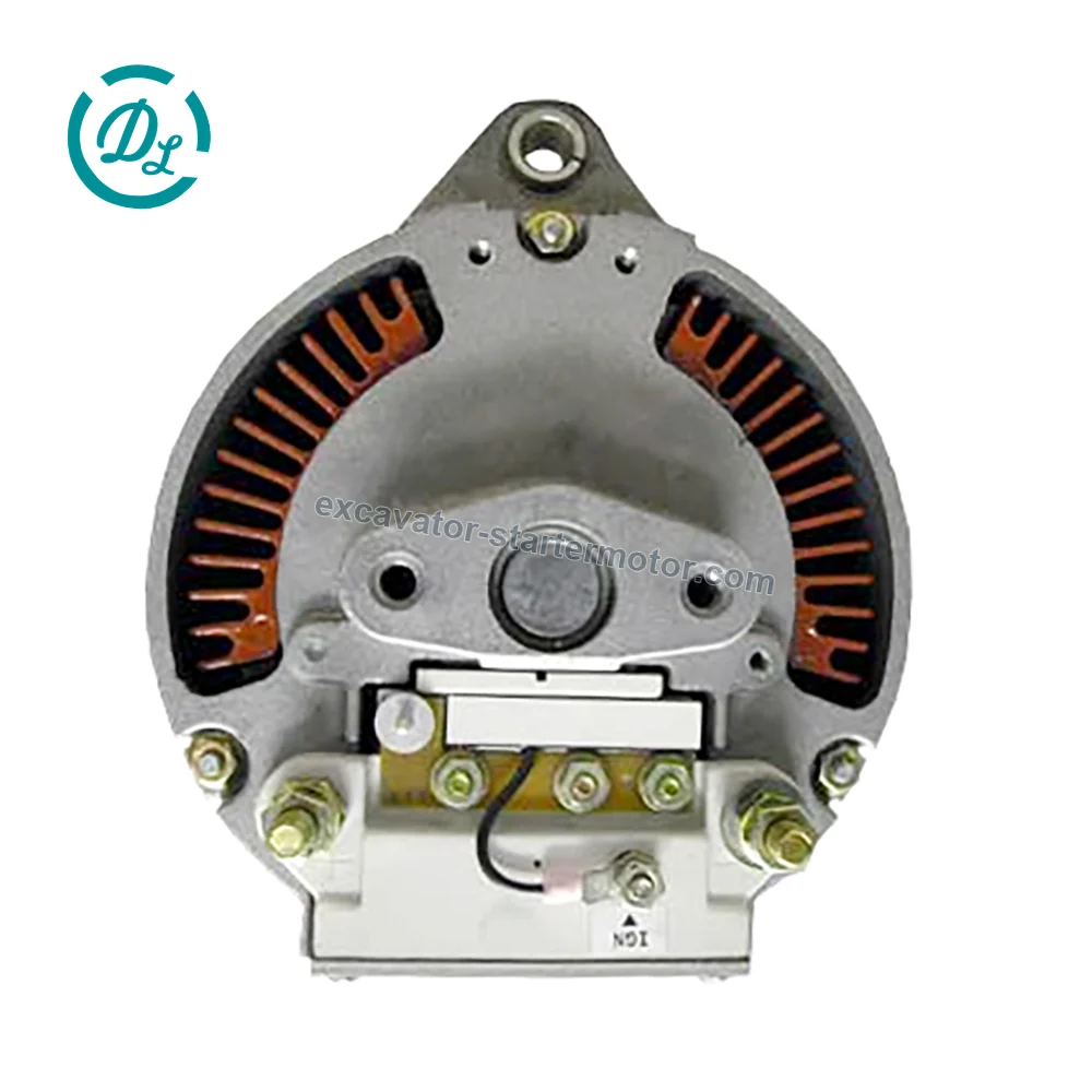 RE522329 Replacement Alternator for John Deere 4045 4045AFM85 4045DF120, OEM/reference RE522329, Alternator, product view 3