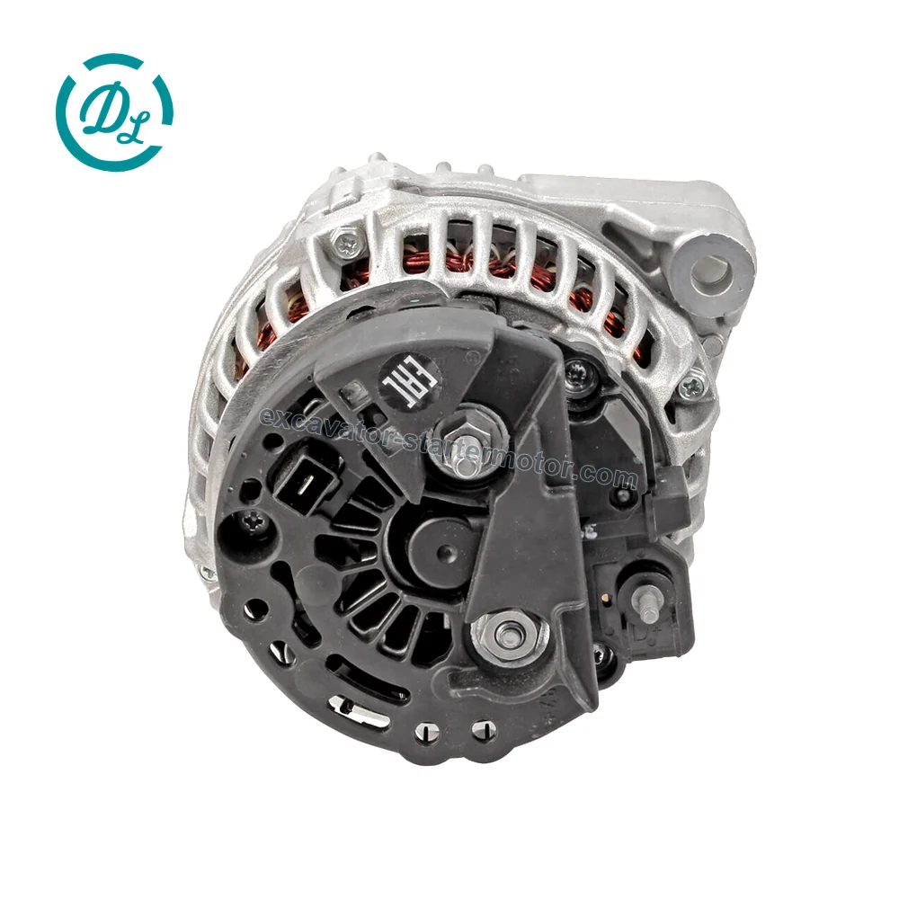 RE537508 Alternator for John Deere 344 P-tier Gen-A Loader, OEM/reference RE537508, Alternator, product view 3