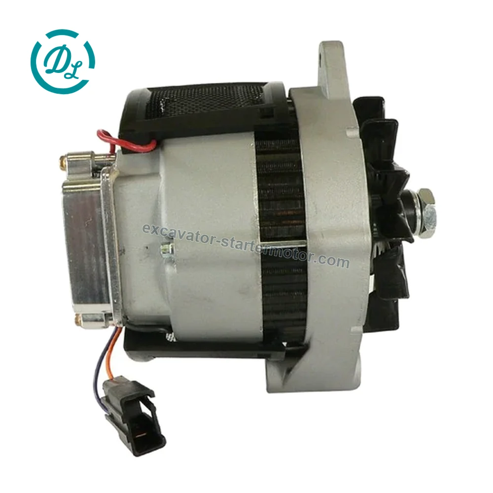 SE501374 Replacement Alternator for John Deere 3300 Combine 344E Loader 4400 Combine, OEM/reference SE501374, Alternator, product view 2