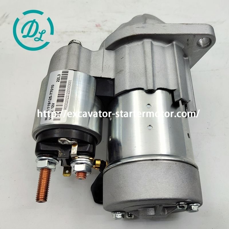 EexcavaStart DL 12V 3400 Motor Starter Ekskavator OEM 119125-77010 0