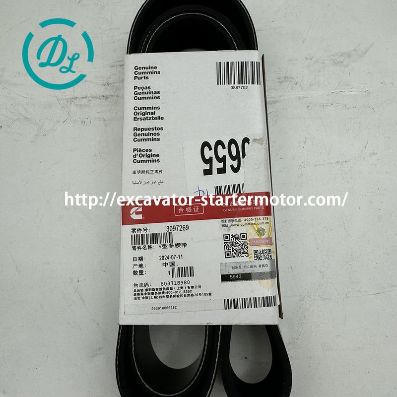 EexcavaStart کامینز QSX15 موتور V کمربند OEM 3104679 12PK1924 0