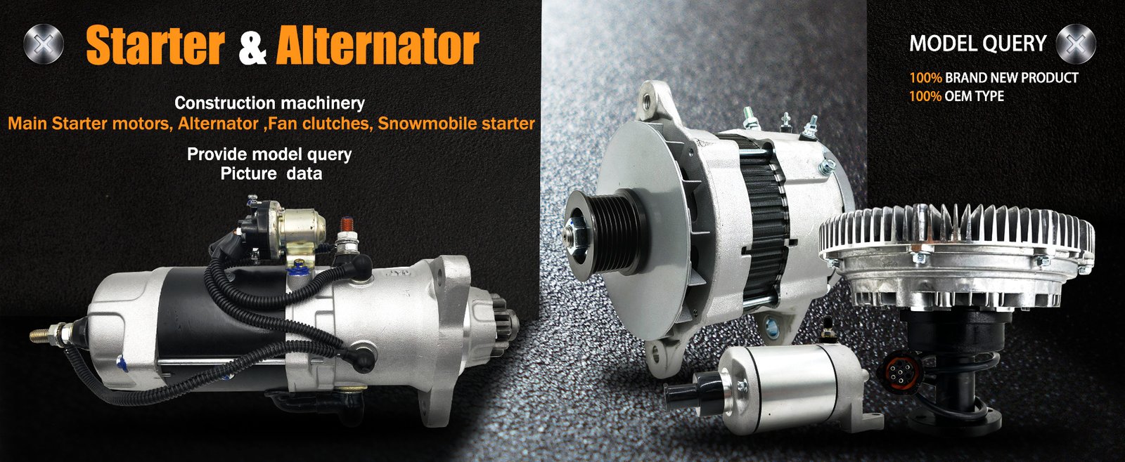 calidad Excavador Starter Motor fábrica
