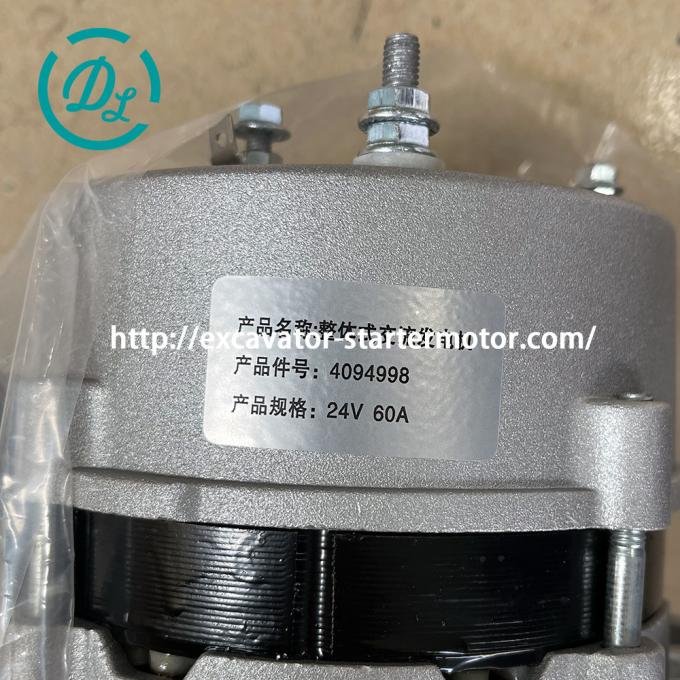 EexcavaStart 24V 55A Excavator Alternator 4094998 OE52770 for Cummins K19 0
