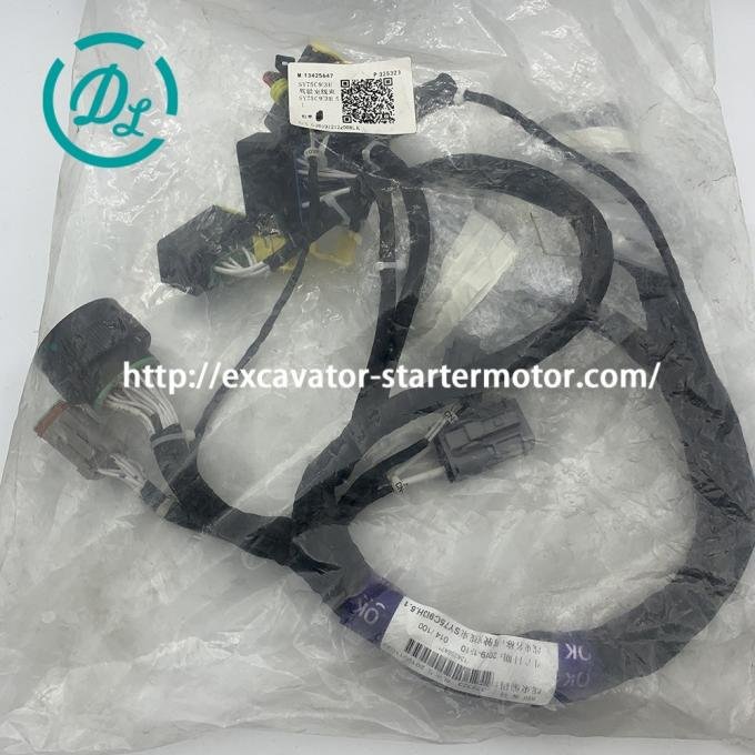 EexcavaStart Sany SY75C Excavator Cab Wiring Harness OEM 13425647 1