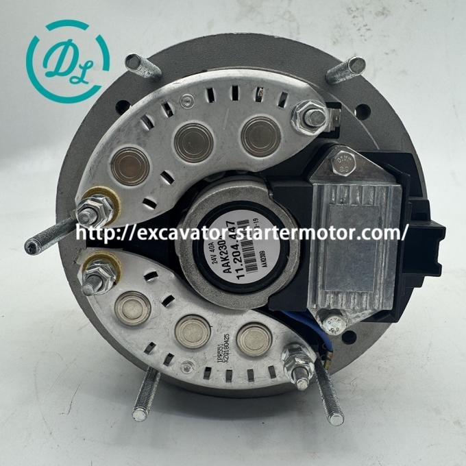 EexcavaStart Hatz 4M41 Excavator Alternator 24V 40A OEM 50164901 50164902 2