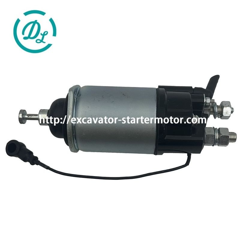 Solenoide de arranque de excavadora EexcavaStart 9G-5517 ND604 12V/24V para motor CAT 0