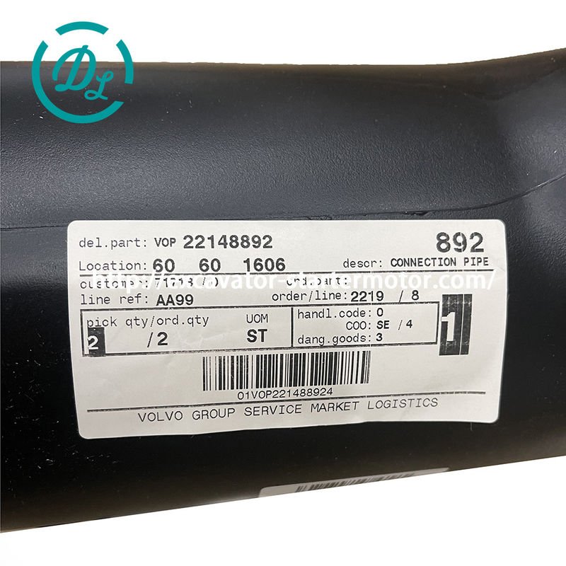 EexcavaStart Volvo Penta TAD1651GE Bağlantı Borusu OEM 22148892 24V 0