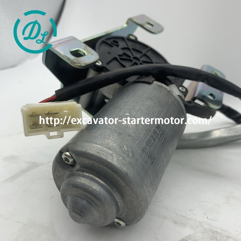 Cụm M&ocirc; tơ Gạt Mưa M&aacute;y X&uacute;c Sany SY75C EexcavaStart 60313171 24V 1