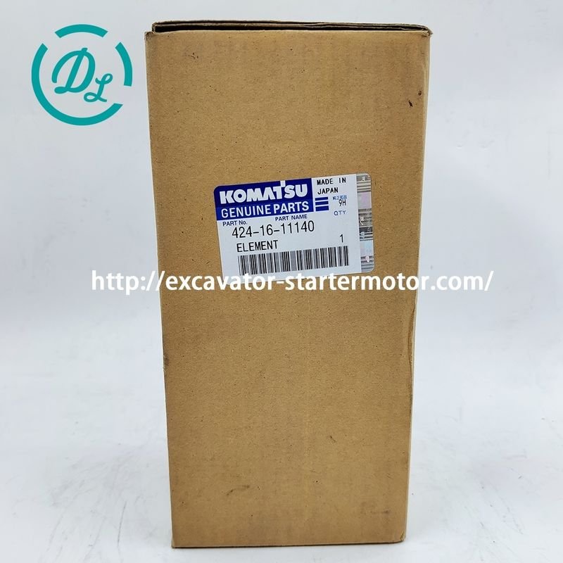 Bộ lọc dầu thủy lực Komatsu PC400-8 OEM 424-16-11140 1