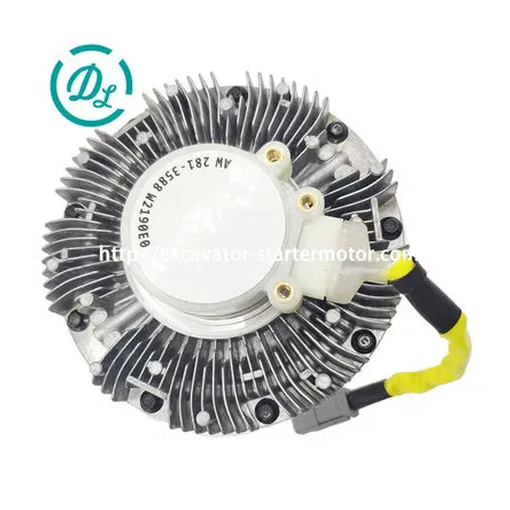 281-3588 24V Fan Clutch for CAT 320D 323D C6.4, OEM/reference 281-3588, 24V, product view 5