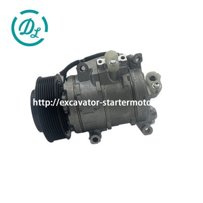 EexcavaStart Denso 10SRE18C 24V Excavator AC Compressor HFC-134a, OEM/reference 10SRE18C MC447280-2122