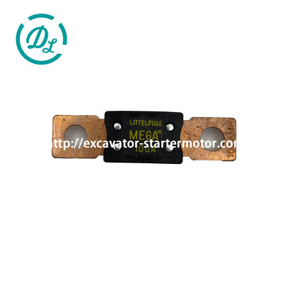 EexcavaStart XCMG XE35U Excavator Bolt Down Auto Fuse 0298100 803682875 100A 32V, OEM/reference 0298100 803682875