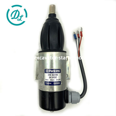EexcavaStart Perkins 24V Fuel Shut Off Solenoid OE52318 873754 872825, OEM/reference OE52318 873754 872825