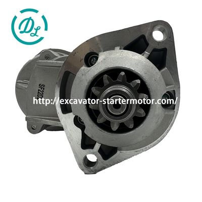 EexcavaStart WAI Excavator Starter Motor 600-813-4110 18402N for R954 Engine, OEM/reference 600-813-4110 18402N