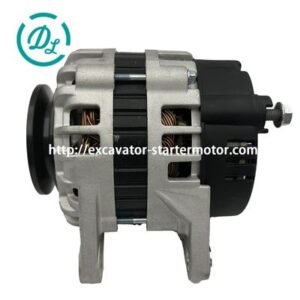 EexcavaStart 12V 90A Excavator Alternator OEM 6678205 for V3800 V2003T Engine