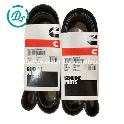 EexcavaStart Cummins M11 Engine V-Ribbed Belt OEM 3097269, OEM/reference 3097269, Excavator Engine Parts, product view 2
