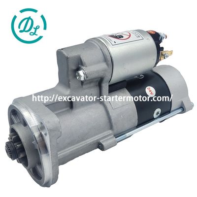 EexcavaStart 12V Excavator Starter Motor 4TNV94 4TNV98 OEM 129953-77019, OEM/reference 129953-77019 129953-77019, Excavator Starter Motors, product view 1
