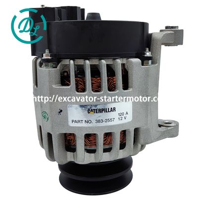 EexcavaStart CAT 383-2557 T412400 12V 120A Excavator Alternator for 1104D-44TA Engine, OEM/reference 383-2557 T412400