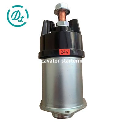 EexcavaStart 24V Starter Solenoid Switch 1115683 for 42MT Excavator, OEM/reference 1115683, Excavator Starter Motors, product view 2