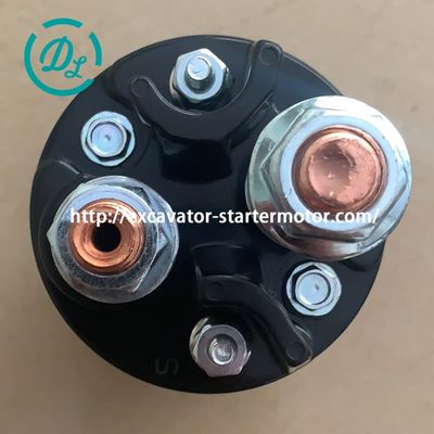EexcavaStart 24V Starter Solenoid Switch 1115683 for 42MT Excavator, OEM/reference 1115683, Excavator Starter Motors, product view 3