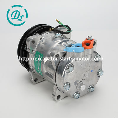 EexcavaStart DL HD512-1 Air Conditioning Compressor SD7H15 R134a OEM, OEM/reference HD512-1