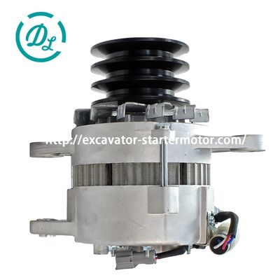 EexcavaStart 24V 50A Alternator 6SD1 6RB1 ISUZU 101211-6320 101211-6321 0-35000-3210, OEM/reference 101211-6320 101211-6321