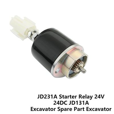 EexcavaStart JD231A JD131A Starter Relay 24VDC for Excavator Spare Parts, OEM/reference JD231A JD131A, Excavator Spare Parts, product view 5