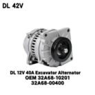 pt207837869-eexcavastart_dl_12v_40a_excavator_alternator_oem_32a68_10201_32a68_00400