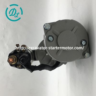 EexcavaStart 10 Teeth Starter M3T56172 5I7716 114-6864 0R1091 for Misubishi S6K, OEM/reference M3T56172 5I7716, Excavator Starter Motors, product view 5