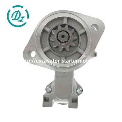 EexcavaStart 10 Teeth Starter M3T56172 5I7716 114-6864 0R1091 for Misubishi S6K, OEM/reference M3T56172 5I7716, Excavator Starter Motors, product view 1