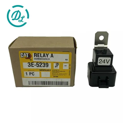 3E-5239 24V 5-Prong Connector Plug Relay for Excavators and Heavy-Duty Equipment, OEM/reference 3E-5239, Connector Plug Relay, product view 6