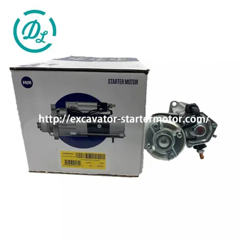 600-813-4110 Starter Motor for Komatsu FD70 FD70HE, OEM/reference 600-813-4110, Starter Motor, product view 2