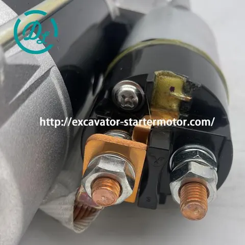 M9T80971 7.0kW 24V 11T Starter Motor for Case CX700 CX700B, OEM/reference M9T80971, Starter Motor, product view 2