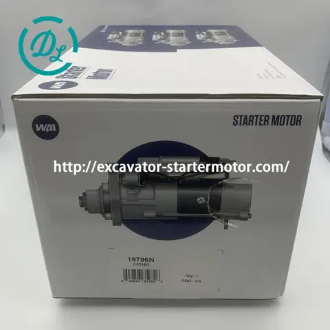 0001231026 4.0kW 24V 10T Starter Motor for Case 521D 621D, OEM/reference 0001231026, Starter Motor, product view 2