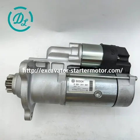 0001241001 5.5kW 24V 12T Starter Motor for Scania Heavy Duty - Europe G230 G270, OEM/reference 0001241001, Starter Motor, product view 2