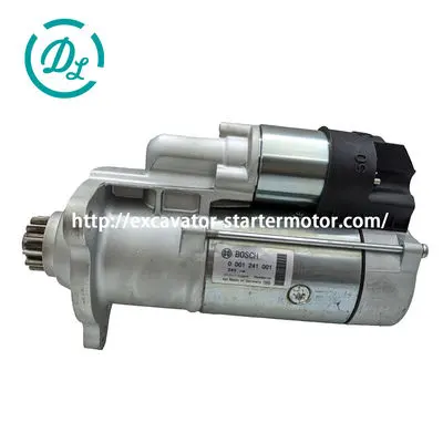 0001241001 5.5kW 24V 12T Starter Motor for Scania Heavy Duty - Europe G230 G270, OEM/reference 0001241001, Starter Motor, product view 3