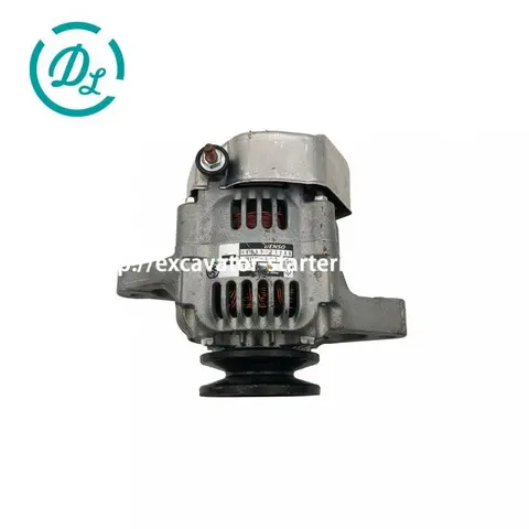 119751-77200 101211-1420 12V 40A Alternator for Yanmar 3TNV76 4TNV88, OEM/reference 119751-77200, Alternator, product view 2