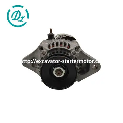 119751-77200 101211-1420 12V 40A Alternator for Yanmar 3TNV76 4TNV88, OEM/reference 119751-77200, Alternator, product view 4