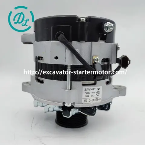 0-35000-4648 8980182040 24V 50A Alternator for Isuzu 4JJ1, OEM/reference 0-35000-4648, 24V 50A Alternator, product view 2
