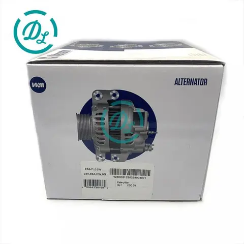 235-7133 24V Alternator - Output Rating Requires Nameplate Check, OEM/reference 235-7133 10R9095 · 226-7683 0210800740 · CAT C13 D10T C27, 8PK, product view 2