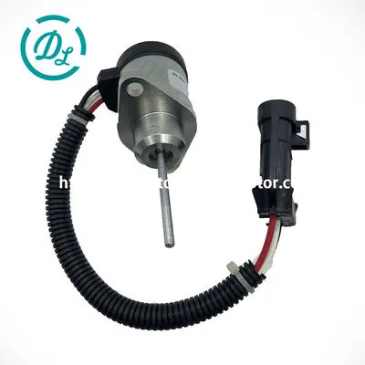 1G925-60011 Fuel Stop Solenoid for Kubota V2403, OEM/reference 1G925-60011, Fuel Stop Solenoid, product view 3