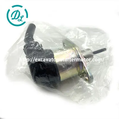 1G772-60013 Fuel Stop Solenoid for Kubota V3307, OEM/reference 1G772-60013, Fuel Stop Solenoid, product view 3